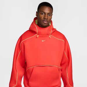 Nike Air Project F.R.O.G. Light Crimson Hoodie Tech Pack Men Sz XL HQ0465-696